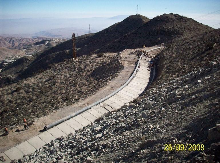 2007 – Southern – Reemplazo de línea de agua de pampa de vaca capillune
