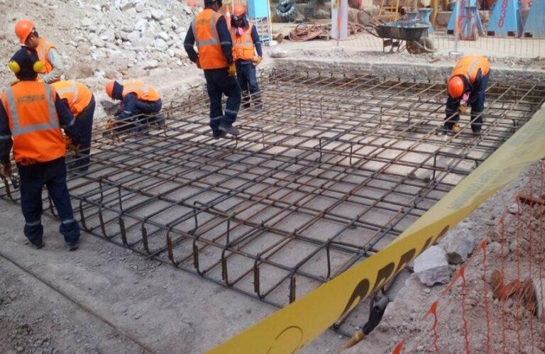 2016 – Southern – Reparación de losa de concreto armado de 4.5m x 13m y reubicación de compresor en taller