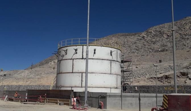 2018 – Southern – Construcción de 01 tanque de 200000gal Diesel, área 2840 Sistema de distribución de combustible